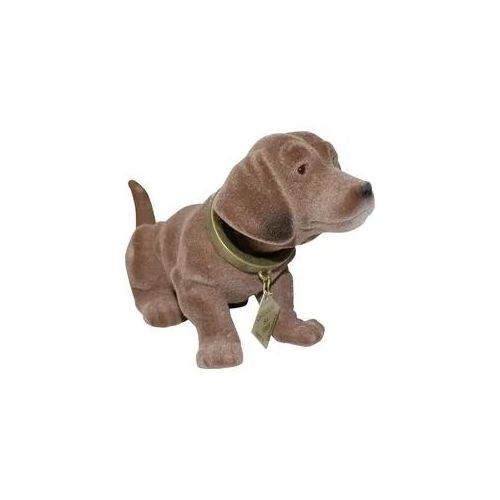 Rakso Kunststofferzeugnisse 563017 Wackeldackel (L x B) 17cm x 8cm Braun