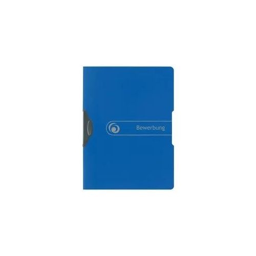 Herlitz Bewerbungsmappe Express-Clip A4 PP blau