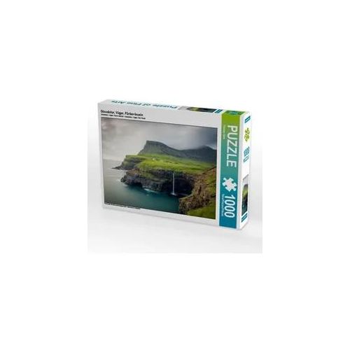 Gásadalur, Vágar, Färöer-Inseln (Puzzle)