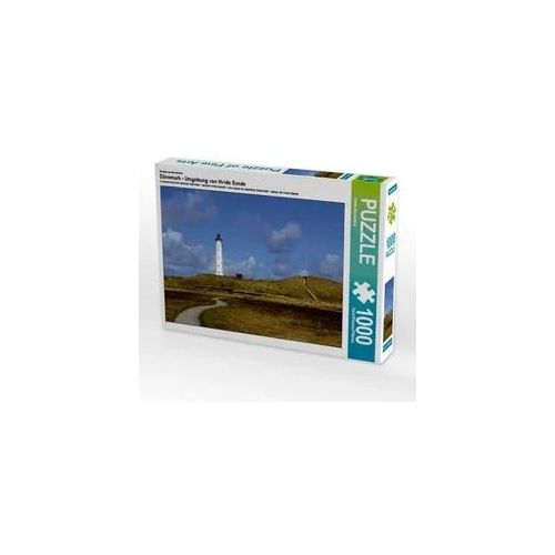 Ein Motiv aus dem Kalender Dänemark - Umgebung von Hvide Sande (Puzzle)