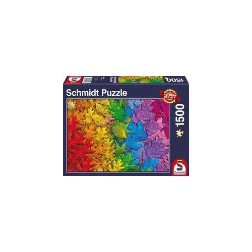 Bunter Blätterwald, 1.500 Teile