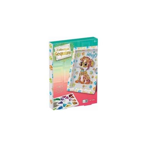 Paillettenkunst Hund