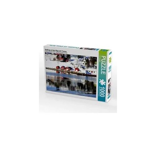 Siedlung auf dem Weg nach Tromsø (Puzzle)