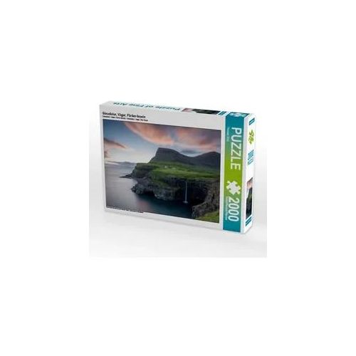 Gásadalur, Vágar, Färöer-Inseln (Puzzle)