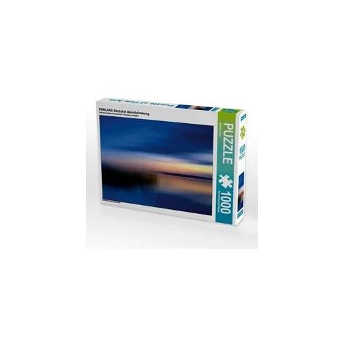 FINNLAND Abstrakte Abendstimmung (Puzzle)