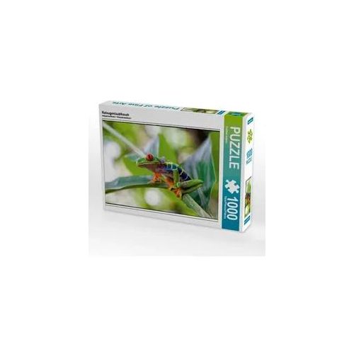 Rotaugenlaubfrosch (Puzzle)