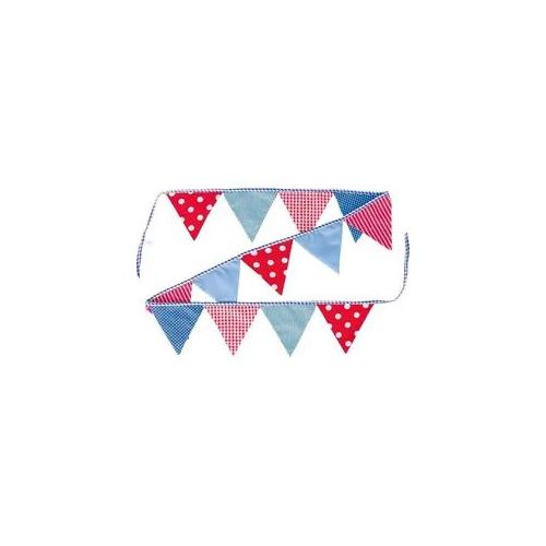 Goki 60768 - Wimpelkette blau-rot