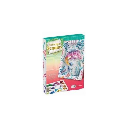Paillettenkunst Delfin