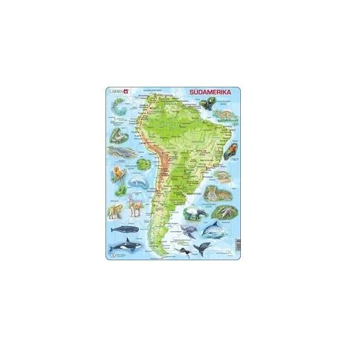 Puzzle - Südamerika (physisch)