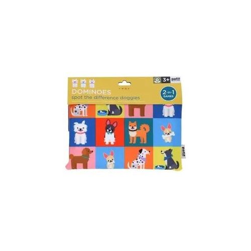 Dominoes Spot the Difference Doggies