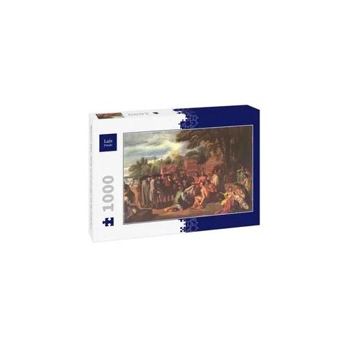 Lais Puzzle Benjamin West - Penns Verhandlungen mit den Indianern 1000 Teile