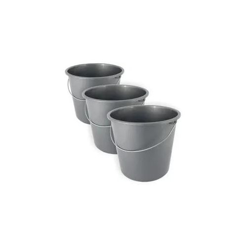 HTI-Living Eimer 3 Stück Haushaltseimer