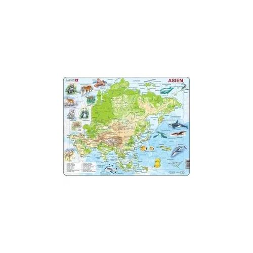 Puzzle - Asien (physisch)