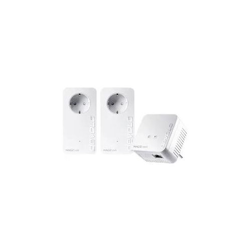 Devolo Magic 1 WiFi mini Multimedia Power Kit Powerline Network Kit 8729 DE Powerline 1200 MBit/s