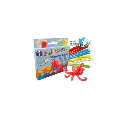 JUNiORKNET Schwimmknete - 5 Stangen farbl. Sortiert - 65 g