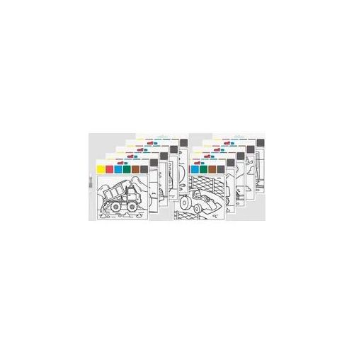 Mal-Set „Fahrzeuge“ 150×180 mm