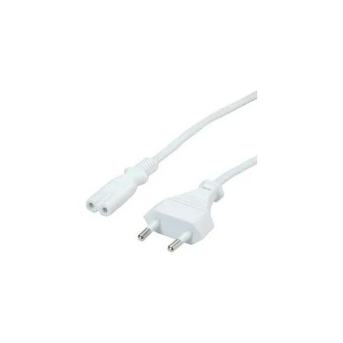 Value 19.99.2090 Strom Netzkabel Weiß 1.00m