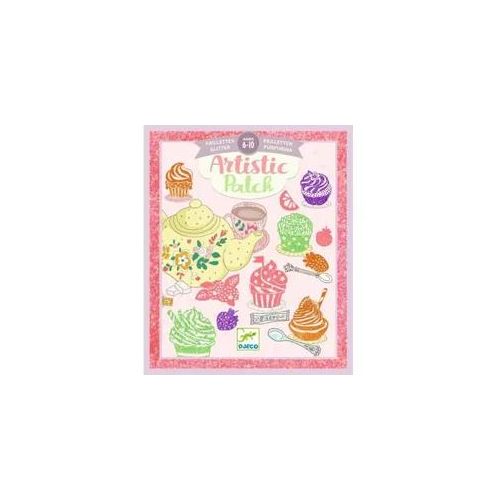 Die Größeren - Artistic Patch Glitter Collages - Leckerbissen