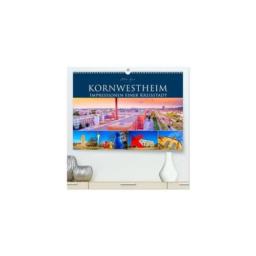 Kornwestheim - Impressionen einer Kreisstadt (hochwertiger Premium Wandkalender 2026 DIN A2 quer), Kunstdruck in Hochglanz