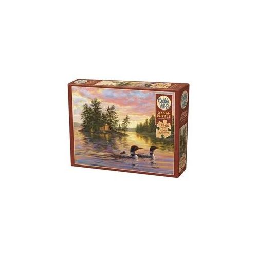 Abendstimmung am See 275 Teile