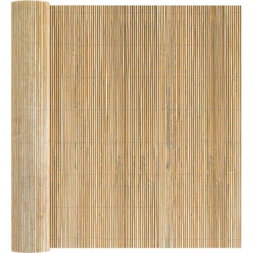 vidaXL Bambuszaun Natur 400 x 180 cm Bambus