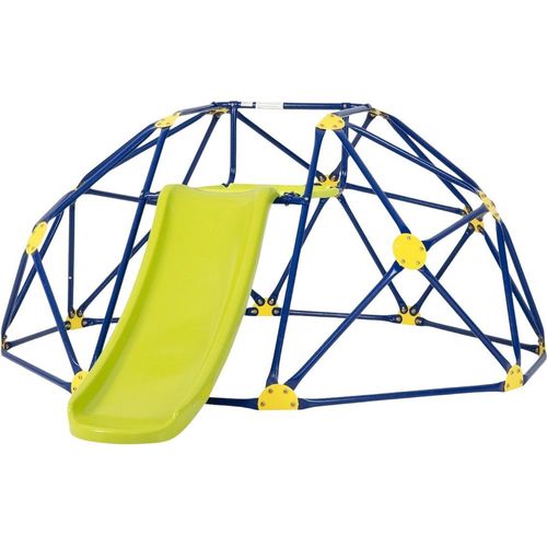 Kletterkuppel & Rutsche Klettergerüst in Kuppelform 241,5 x 183 x 91,5 cm Gleb