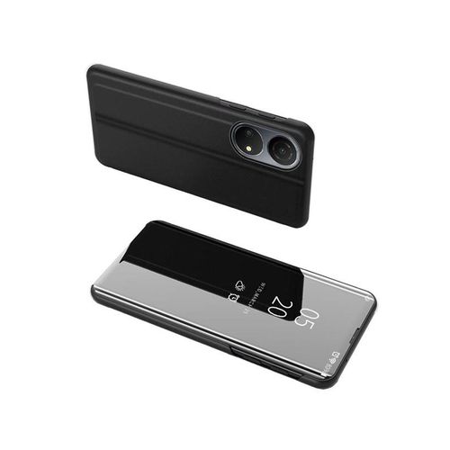 Hurtel Clear View Case for Honor X7 / Honor Play 30 Plus flip Cover Black