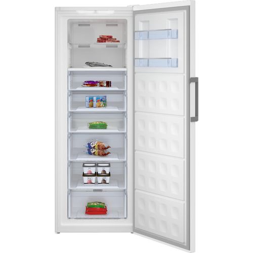 BEKO RFNE448E45W Gefrierschrank, 404 l, 24 kg/24h, SN-T, 38 dB, D, Weiß