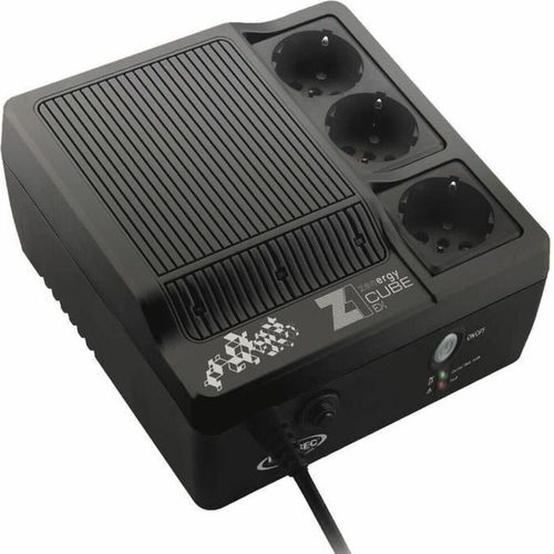Infosec Z1 Zenergy Cube EX 600, Standby (Offline), 0,6 kVA, Sine, 3 AC-Ausgänge, 5 Ah, 12 V