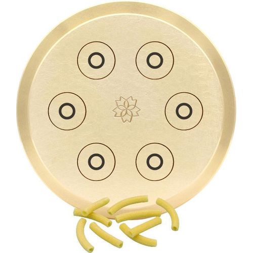 Matrize Messing - Deutsche Makkaroni / Maccheroncini 5 mm für TR70 Sela La Pastaia Korngold Avancini