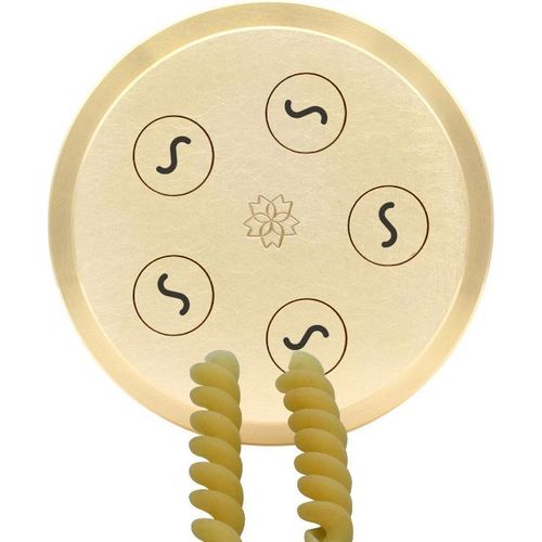 Matrize Messing - Fusilli 2P 7 mm für TR70 Sela La Pastaia Korngold Avancini Omegaone