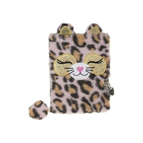 Tinka DIARY PINK LEOPARD W/LOCK