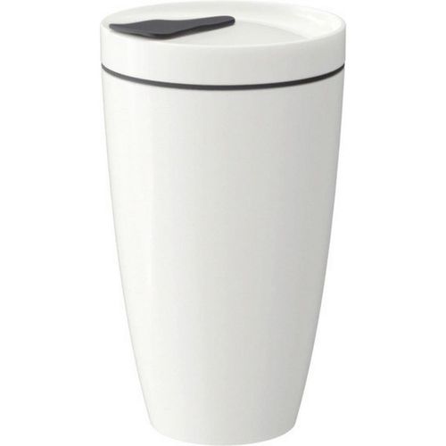 like.Villeroy & Boch Coffee-To-Go-Becher TO GO, TO Stay , Weiß , Keramik , 0,35 L , Kaffee & Tee, Tassen, Thermobecher