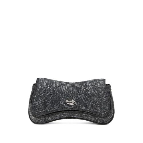 Diesel Hobo Bags - Grey Foldover Top Bag - Gr. unisize - in Grau - für Damen