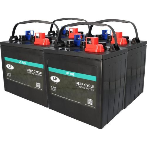 Batterie-Satz 24V 225Ah passend für Golfcar Golf Cart Elektro-Fahrzeug