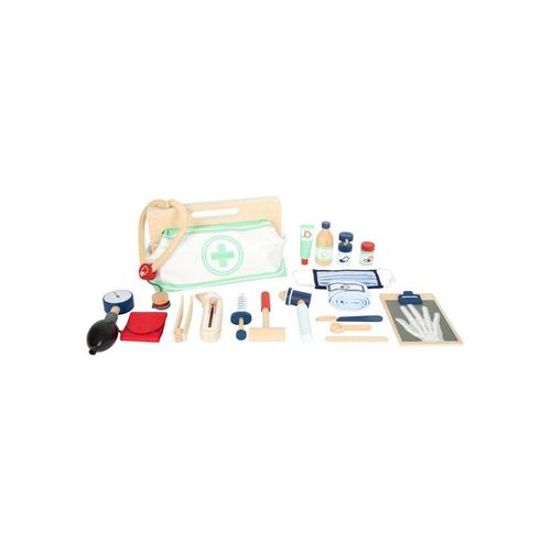 Small Foot - Doctor's Bag with Wooden Doctor Accessories 18 pcs.