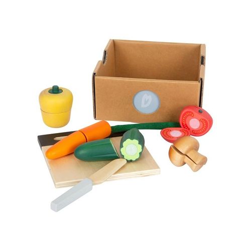 Small Foot Wooden Cut and Play Food Vegetables Set 1