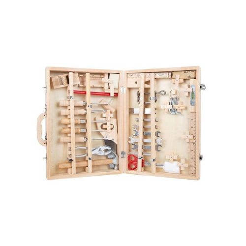 Small Foot - Wooden Tool Box Deluxe with Tools.