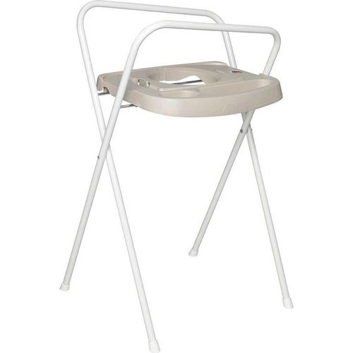 Bebe Jou Badewannenständer , Taupe , Metall, Kunststoff , 61.2x9x114.6 cm , Pflegen, Baden, Babybadewannen