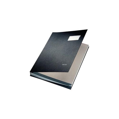 Leitz - classification folder - 20 parts - for A4 - tabbed - black