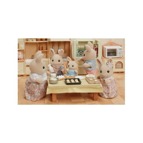 Sylvanian Families Milk Rabbit Family