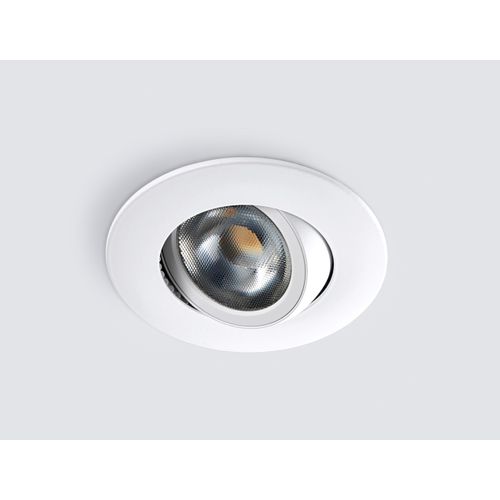 HEITRONIC LED Einbaustrahler "DL8002", weiß, 1, Ø 9,5cm H: 4,9cm, 1 Stk., Leuchten, Einbaulampe, Einbauleuchte, LED-Downlight, schwenk- und dimmbar, LED Einbaustrahler LED Deckeneinbaustrahler