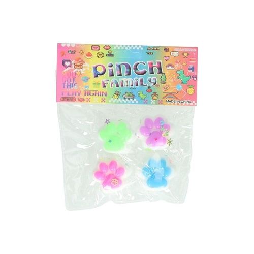 Jono Toys Pinch Family - Animal Paw Squishy - 4 pcs.