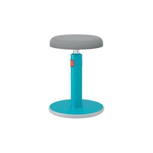 Leitz Sitz- & Stehhocker Ergo Cosy Active, B 370 x T 370 x H 460 - 790 mm, bis 110 kg, Sanftes Blau