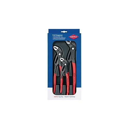 Zangensatz Cobra®-Paket Inh.3tlg.grau atram.Kunststofftiefzieht