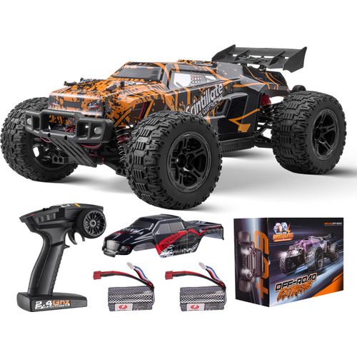 SucceBuy Ferngesteuertes Auto, Maßstab 1:10, RC-Auto, Geschwindigkeit einstellbar, 4WD Offroad-Truck, 50 km/h Hochgeschwindigkeit, 45° Wheelie, Ideales Geschenk für 8+