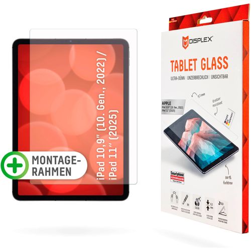 DISPLEX Displayschutzglas "Tablet Glass iPad 10,9 (10. Gen., 2022)", transparent, B:10cm H:3cm T:25mm, Displayfolien, Displayschutzglas