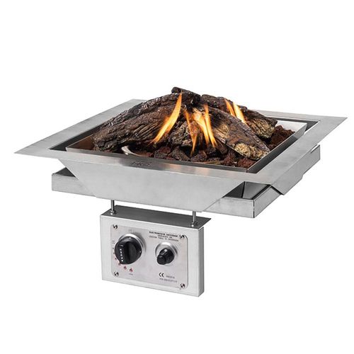 MANIA Feuertisch Einbaumodell large quadratisch 48 x 48 x 24