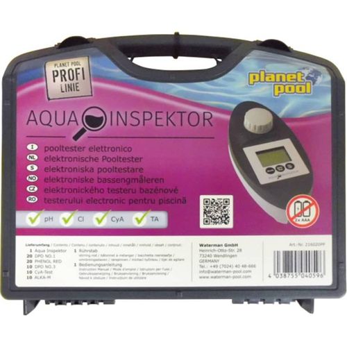 Summer Fun 216020sf, Wasser-Testkit, Alkalinität, Cyanursäure, Freies Chlor, Gesamtchlor, pH, 600 g, 145 mm, 70 mm, 45 mm