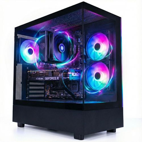 Gaming PC Intel i9 12900K 16x 5.2 GHz GeForce RTX 5070 12GB 32GB Ram, 1TB SSD RGB Tower Wlan Gamer Windows 11